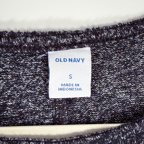 EUC Old Navy Dark Charcoal Knit Long Sleeve Dress – Size Small – Retail $50 🖤✨ - Picture 11 of 13